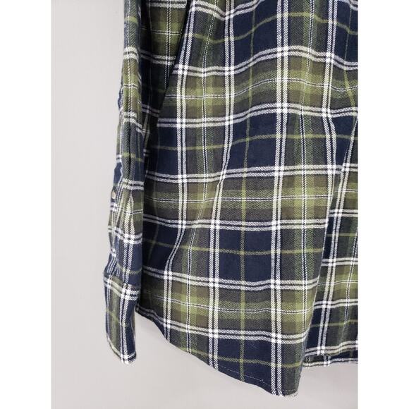 NEW Red Head Flannel Shirt Mens Large Plaid‎ Long Sleeve button up down work - Picture 4 of 5